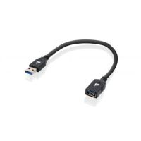 iogear G2LU3AMF USB cable 0.3 m USB 3.2 Gen 1 (3.1 Gen 1) USB A Black