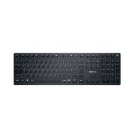 CHERRY KW X ULP keyboard Universal USB + RF Wireless + Bluetooth QWERTZ German Black