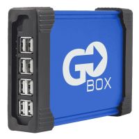 Go-Box GBC018K12 interface hub USB 2.0 Black, Blue