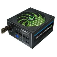 GAMEMAX 500W GM500 PSU Semi-Modular 14cm Fan 80+ Bronze Black Mesh Cables Power Lead Not Included