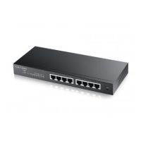 Zyxel GS1900-8-EU0101F Managed L2 Gigabit Ethernet Black