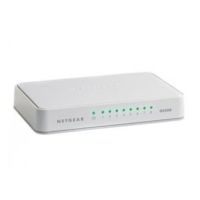 Netgear GS208 Unmanaged Gigabit Ethernet (10/100/1000) White