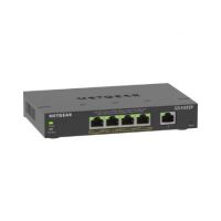 NETGEAR 5-Port PoE+ Plus Switch Managed L2/L3 Gigabit Power over Ethernet (PoE)