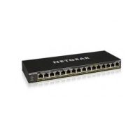 Netgear GS316PP Unmanaged Gigabit Ethernet Black Power over Ethernet