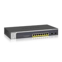 Netgear GS510TLP-100EUS Managed L2/L3/L4 Gigabit Ethernet Black Power over (PoE)