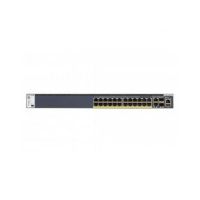 Netgear GSM4328PB-100NES M4300-28G-PoE+ Managed L3 Gigabit Ethernet Black 1U Power over Ethernet