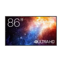 Optoma N3861K Digital signage flat panel 2.18 m (86") LED Wi-Fi 450 cd/m² 4K Ultra HD Black Android 11 24/7