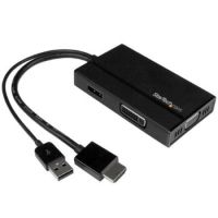 StarTech Travel A/V Adapter3-in-1 HDMI to DisplayPort, VGA or DVI - 1920 x 1200