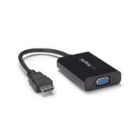 StarTech HDMI to VGA Video Adapter Converter with Audio Desktop PC / Laptop / Ultrabook - 1920x1080