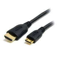 StarTech 1 m High Speed HDMI Cable with Ethernet - HDMI to HDMI Mini- M/M