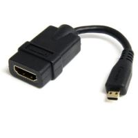 StarTech 5in High Speed HDMI Adapter Cable - HDMI to HDMI Micro �� F/M