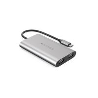 HYPER HDM1-GL USB graphics adapter Stainless steel