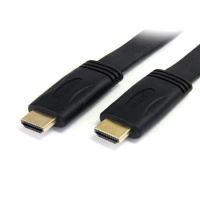 StarTech 5m Flat High Speed HDMI Cable with Ethernet - Ultra HD 4k x 2k HDMI Cable - HDMI to HDMI M/M