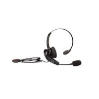 Zebra HS2100 Headset Wired Head-band Office/Call center Black