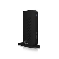 ICY BOX IB-DK2252AC Wired USB 3.2 Gen 1 (3.1 Gen 1) Type-C Black