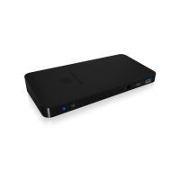 ICY BOX IB-DK2405-C Wired USB 3.2 Gen 1 (3.1 Gen 1) Type-C Black