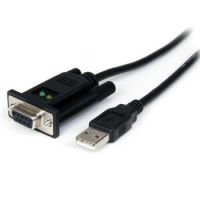 StarTech 1 Port USB to Null Modem RS232 DB9 Serial DCE Adapter Cable with FTDI