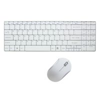 LogiLink ID0109 keyboard Mouse included RF Wireless White