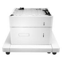 HP LaserJet 1x550-sheet and 2000-sheet HCI Feeder and Stand