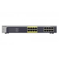 Netgear ProSafe Plus JGS516PE Unmanaged L3 Gigabit Ethernet (10/100/1000) Black Power over Ethernet (PoE)