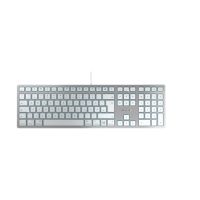 CHERRY KC 6000C FOR MAC keyboard Universal USB QWERTZ German Silver