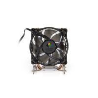 Dynatron K17 computer cooling system Processor Cooler 9.2 cm Black, Metallic