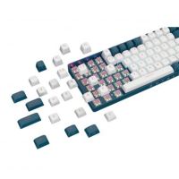 ROYALAXE R108 Hot Swappable Mechanical Keyboard, Full Size, 110 Keys, 2.4GHz, Bluetooth 5.0 or Wired Connection, TTC Golden-Pink Switches, RGB, Windows and Mac Compatible, UK Layout