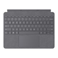 Surface Go Type Cover - Tastatur - mit Trackpad, Beschleunigungsmesser