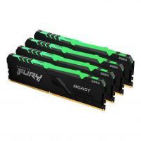 Kingston Technology FURY Beast RGB memory module 32 GB 4 x 8 GB DDR4 3200 MHz