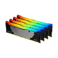 Kingston Technology FURY 64GB 3600MT/s DDR4 CL16 DIMM (Kit of 4) 1Gx8 Renegade RGB