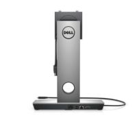 DELL DS1000 Wired USB 3.2 Gen 1 (3.1 Gen 1) Type-C Black, Silver