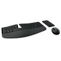 Microsoft Sculpt Ergonomic Desktop keyboard RF Wireless US English Black