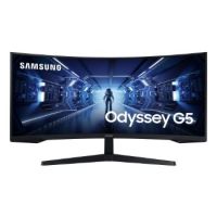 Samsung Odyssey G55T 86.4 cm (34") 3440 x 1440 pixels UltraWide Quad HD LED Black