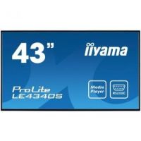 iiyama ProLite LE4340S-B1 109.2 cm (43") LED Full HD Digital signage flat panel Black