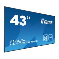 iiyama LE4340UHS-B1 signage display 108 cm (42.5") LED 4K Ultra HD Black