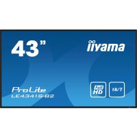 iiyama PROLITE LE4341S-B2 Digital signage flat panel 108 cm (42.5") LCD 350 cd/m² Full HD Black 18/7