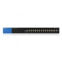 Linksys LGS528-UK network switch Managed L2/L3 Gigabit Ethernet (10/100/1000) Black 1U