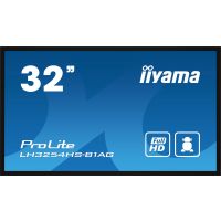 iiyama LH3254HS-B1AG Signage Display Digital signage flat panel 80 cm (31.5") LCD Wi-Fi 500 cd/m² Full HD Black Built-in processor Android 11 24/7