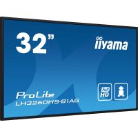 iiyama LH3260HS-B1AG Signage Display Digital A-board 80 cm (31.5") LED Wi-Fi 500 cd/m² Full HD Black Built-in processor Android 11 24/7