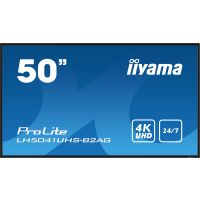 iiyama LH5041UHS-B2AG Signage Display Digital signage flat panel 127 cm (50") LCD 500 cd/m² 4K Ultra HD Black 24/7