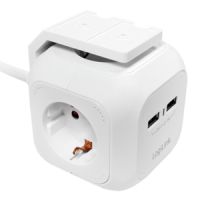 LogiLink LPS227 socket-outlet White