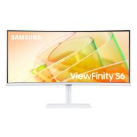 Samsung ViewFinity S6 S65TC computer monitor 86.4 cm (34") 3440 x 1440 pixels UltraWide Quad HD LED White