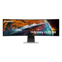 Samsung Odyssey OLED G9 G95SC LED display 124.5 cm (49") 5120 x 1440 pixels Dual QHD Silver