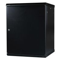 Lanview LVR242060 rack cabinet 27U Wall mounted rack Black