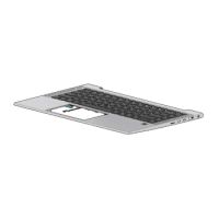 HP - Notebook replacement keyboard - backlit - Norwegian - with top cover - EliteBook 840 G7 (Privacy)