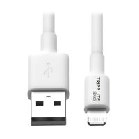 Tripp Lite M100-006-WH USB-A to Lightning Sync/Charge Cable (M/M) - MFi Certified, White, 6 ft. (1.8 m)