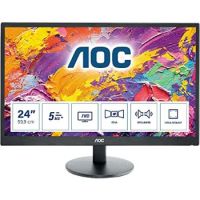 AOC M2470SWH LED display 61 cm (24") 1920 x 1080 pixels Full HD Black