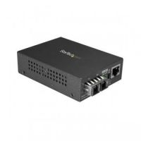 StarTech Gigabit Ethernet to SC Fiber Media Converter - 1000Base-LX - Single-mode - 10 km