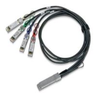 Mellanox Technologies MCP7F00-A005R26L fibre optic cable 5 m QSFP28 4x SFP28 LSZH Black