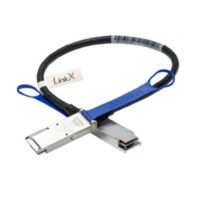 Mellanox Technologies MCP7H00-G001 InfiniBand cable 1 m QSFP28-2xQSFP28 Hybrid Black,Blue